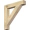 Ekena Millwork Traditional Block Rough Sawn Bracket, Douglas Fir, 4"W x 26"D x 26"H BKT04X26X26TRA05RDF - alternate 1